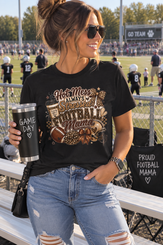 Hot mess football mama
